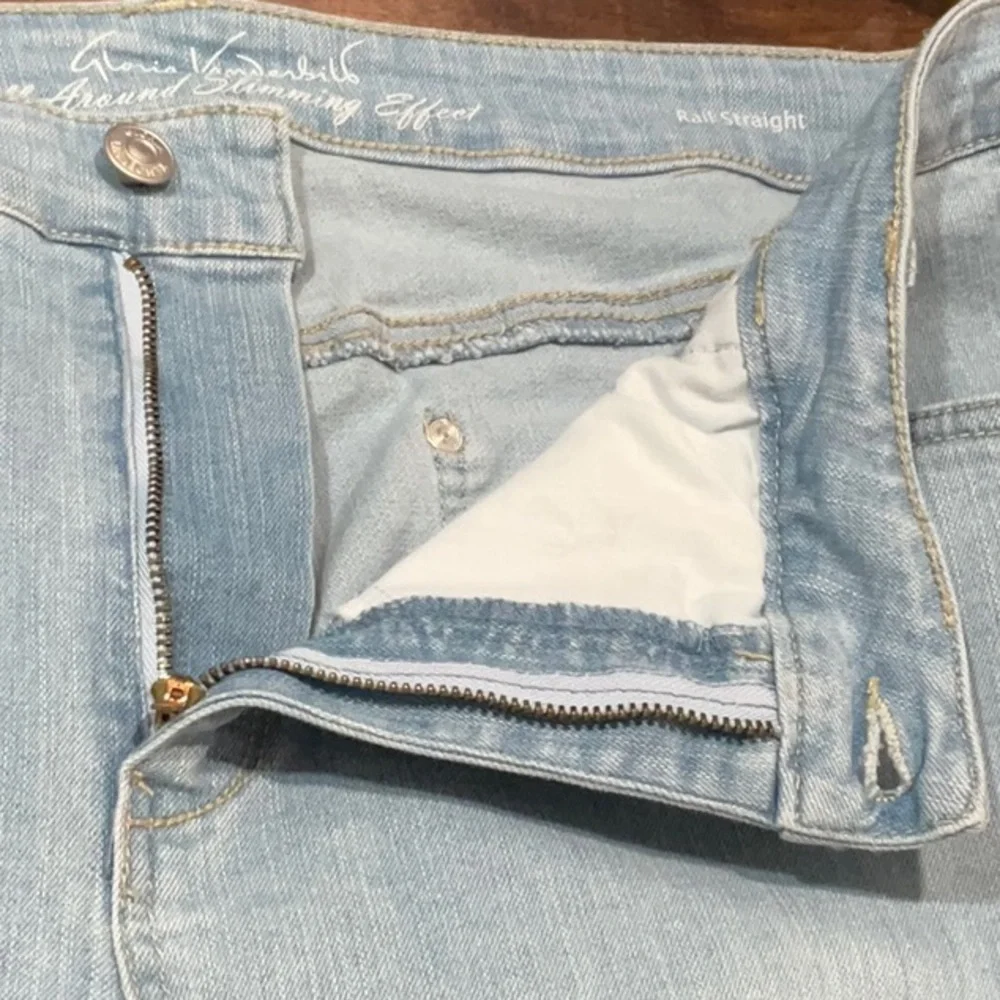 Light Blue Women's Capris - Picture 7 of 7